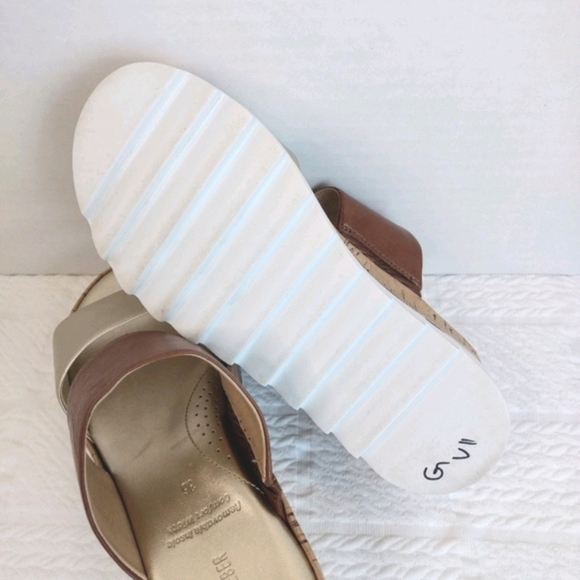Gerry Weber Wedge Slide Sandals - Picture 7 of 7